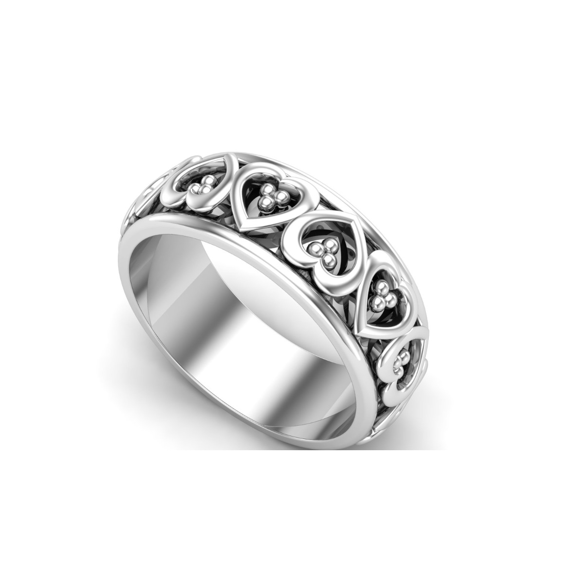 Bague anneau argent Unity